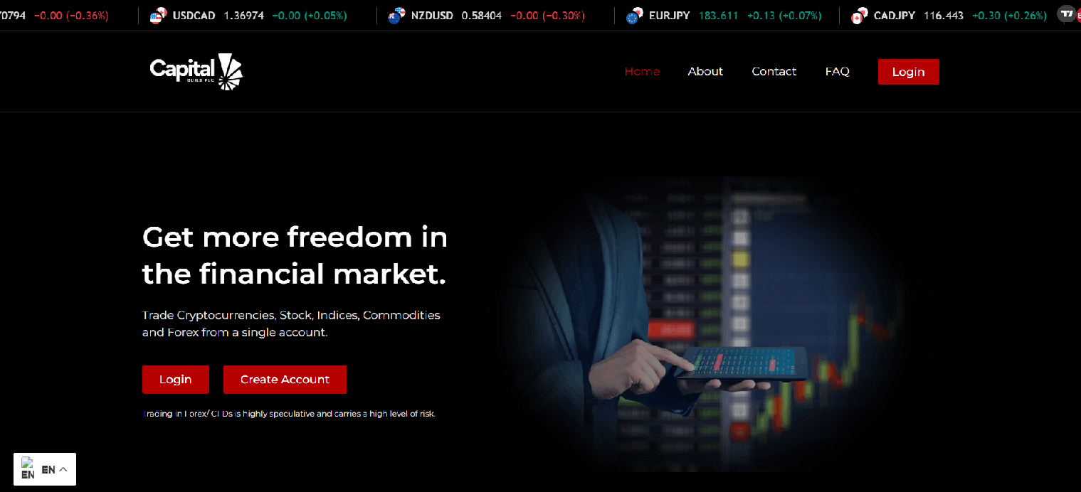 Stored screenshot of capitalbuildplc.com