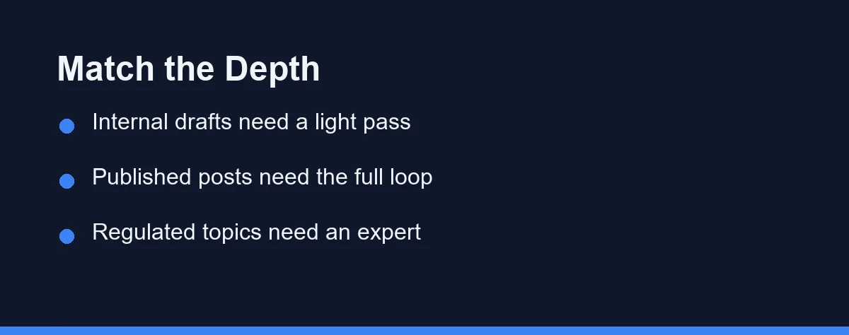 Match the Depth