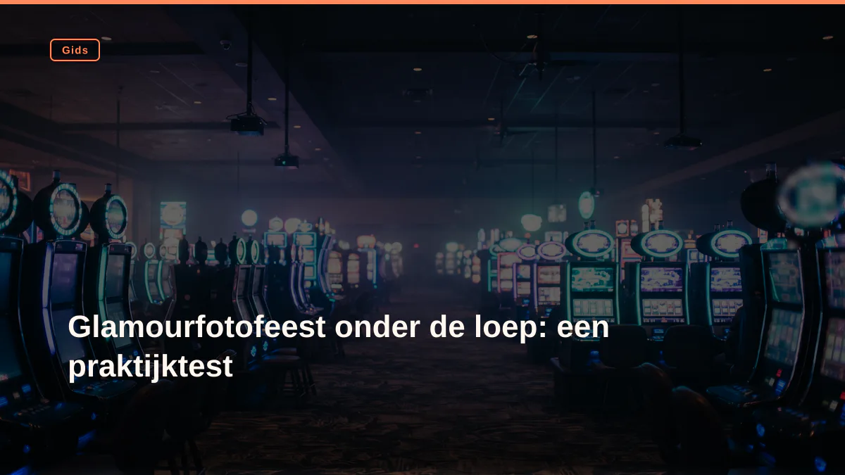 Glamourfotofeest onder de loep: een praktijktest
