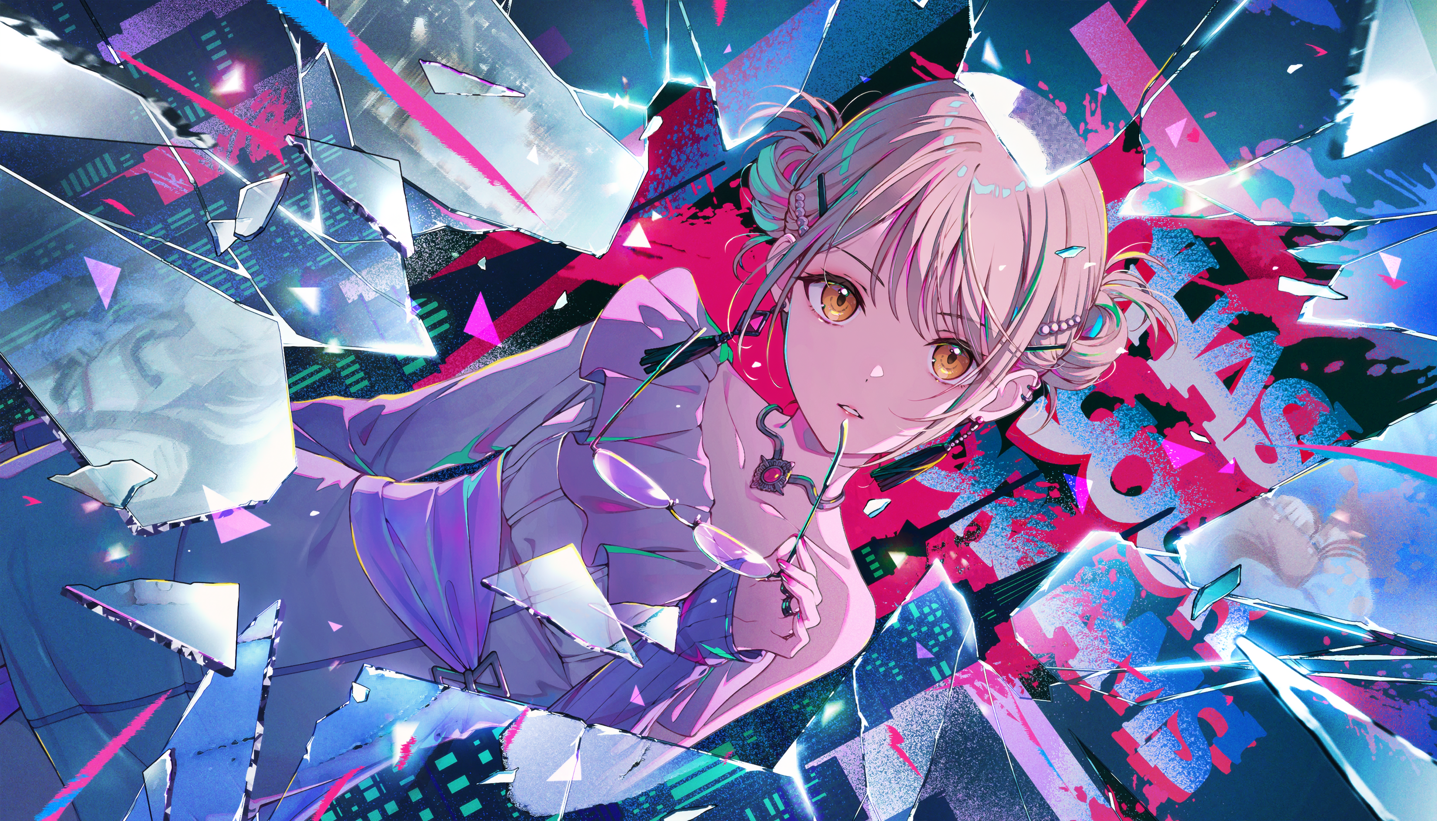 4K Card Upscale #prsk #pjsk #プロセカ 【心の奥へ届く歌】 #小豆沢こ