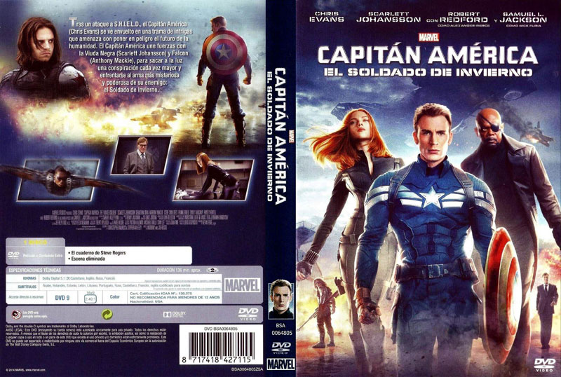 Sol Inv carat - Capitán América: El Soldado De Invierno [DVD9 Full] [Pal] [Esp/Ing/Rus/Fra] [5.1] [Sub:Multi] [2014] [Acci