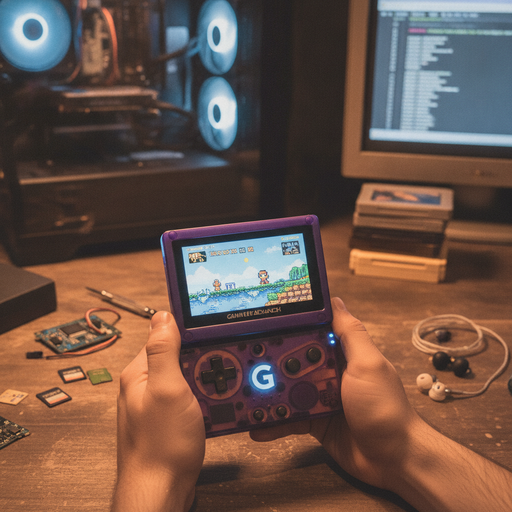 A screenshot showing a modern retro gaming frontend with various game covers.