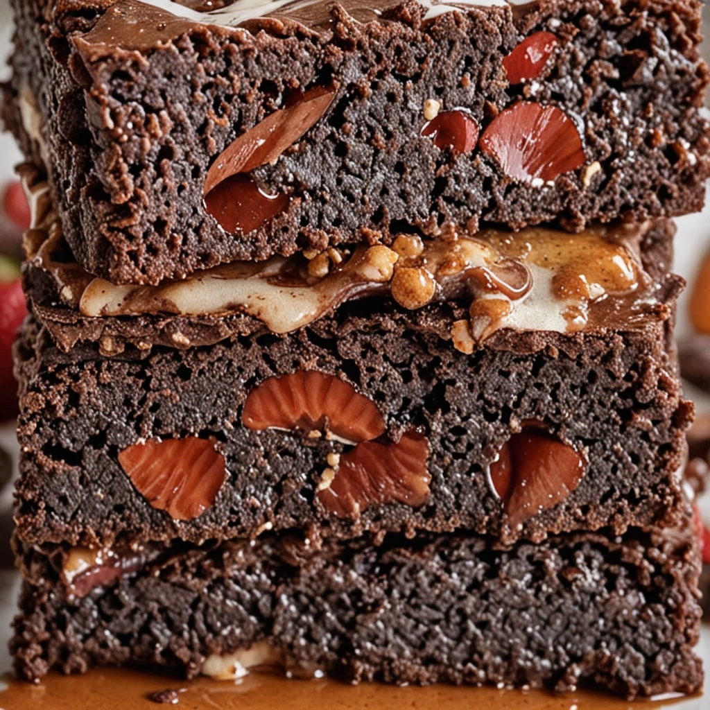 Zero Sugar Brownies with Greek Yogurt