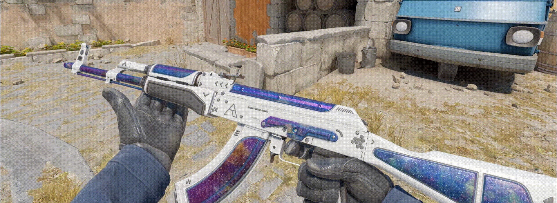 Steam Workshop::AK-47 | Andromeda [Iridescent]