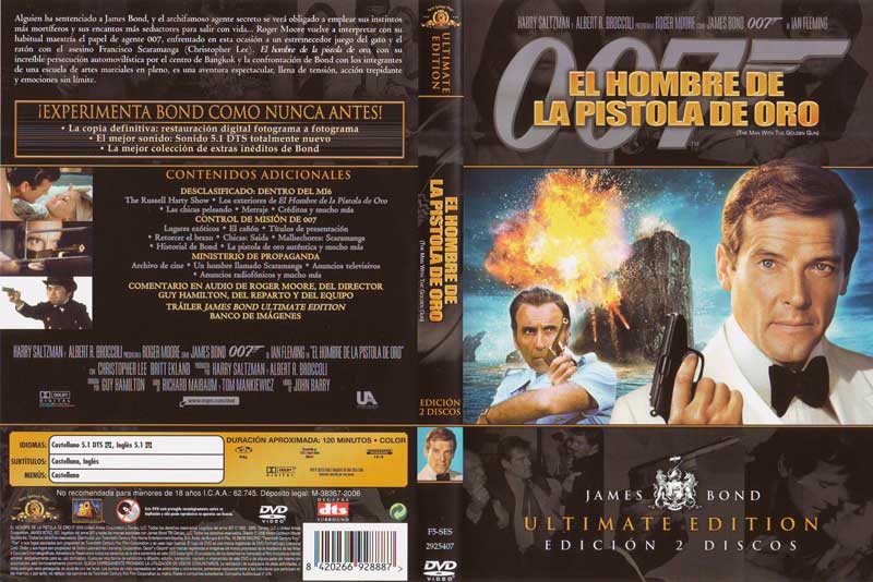 Gun carat - El Hombre De La Pistola De Oro [2xDVD9 Full] [Pal] [Esp/Ing] [5.1] [DTS] [Sub:Esp/Ing] [1974] [Acción] [VS]