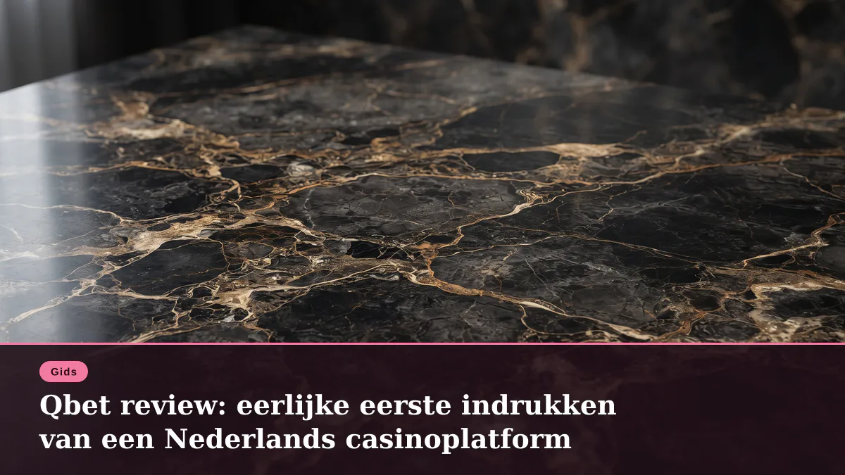 Qbet review: eerlijke eerste indrukken van een Nederlands casinoplatform