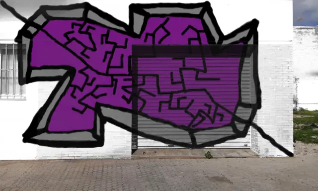 Graffiti artwork by damian
