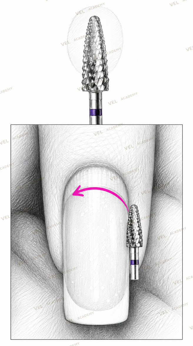 Complete removal overview with correct surface condition