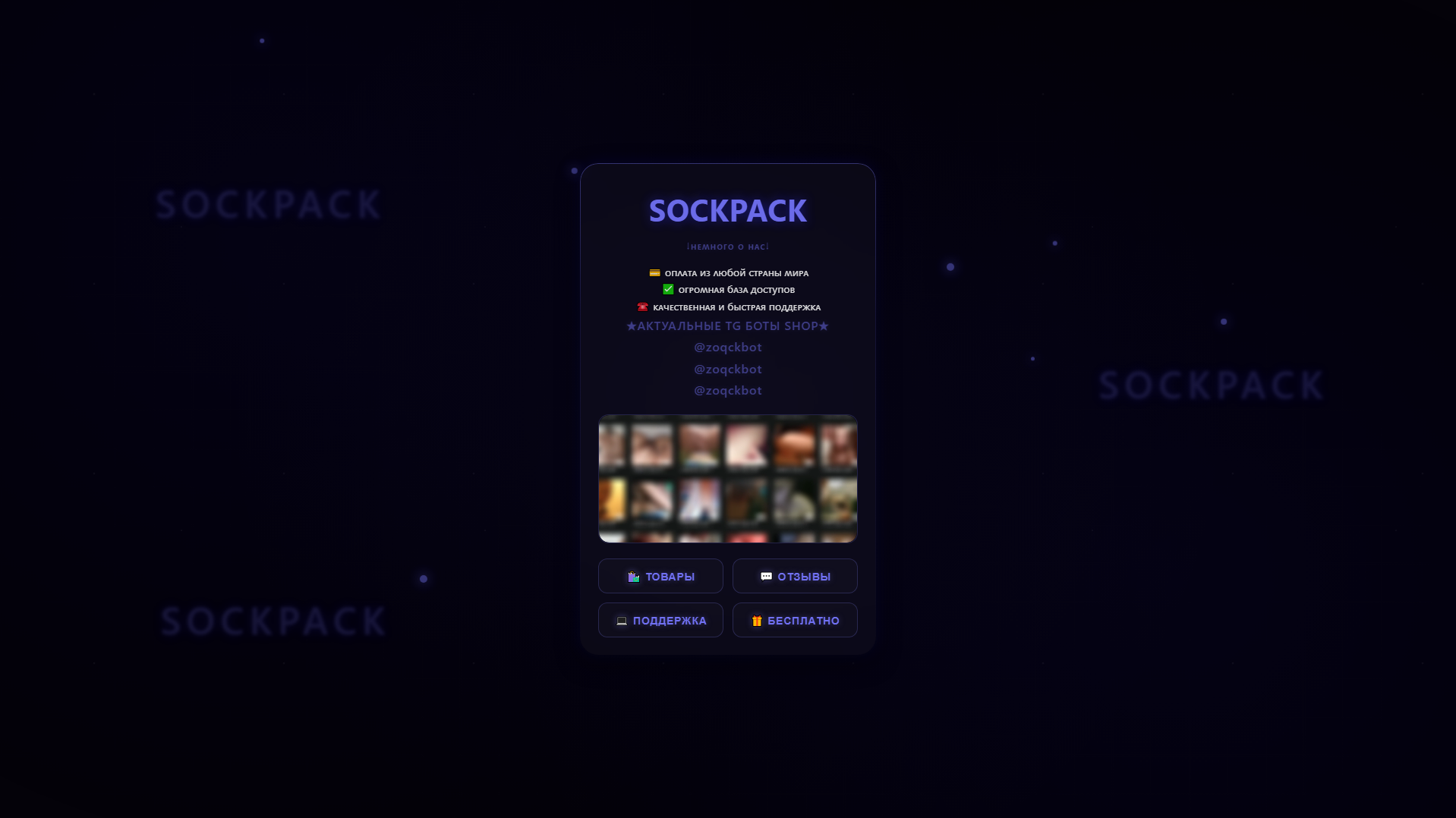 Stored capture of sockpack.top