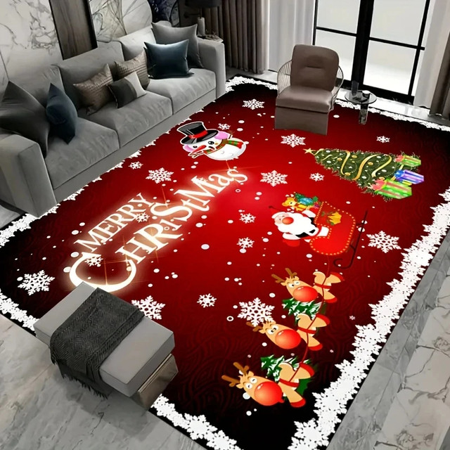 ラグ・カーペット Spain made Christmas rug blanket 3.jpg