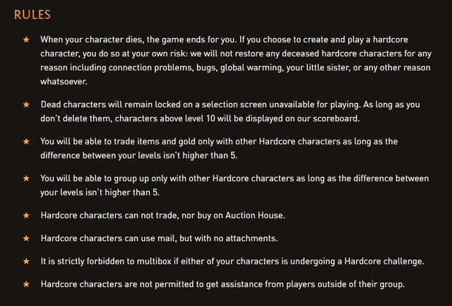 rules