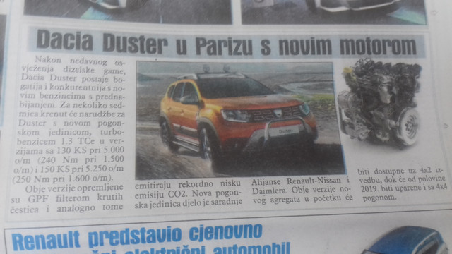duster 2018