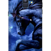 blue horse