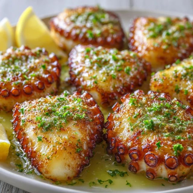 Grilled Octopus with Romesco Sauce