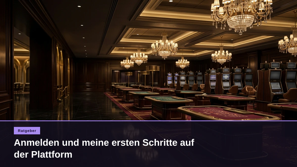 Anmelden und meine ersten Schritte auf der Plattform