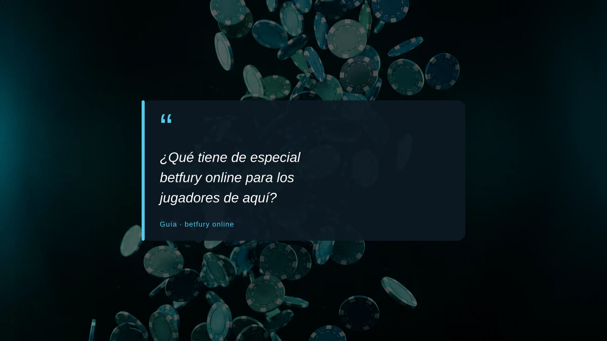 ¿Qué tiene de especial betfury online para los jugadores de aquí?
