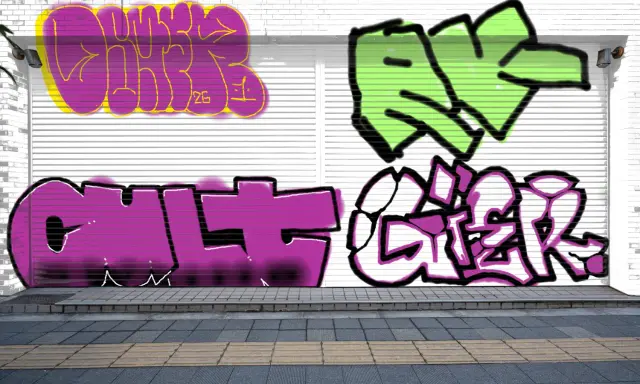 Graffiti artwork by NIGGAAAAAA