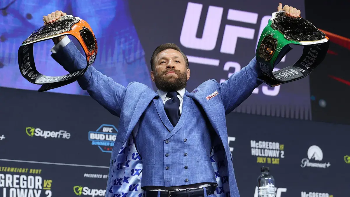 McGregor Returns to Octagon Against Holloway at UFC 329