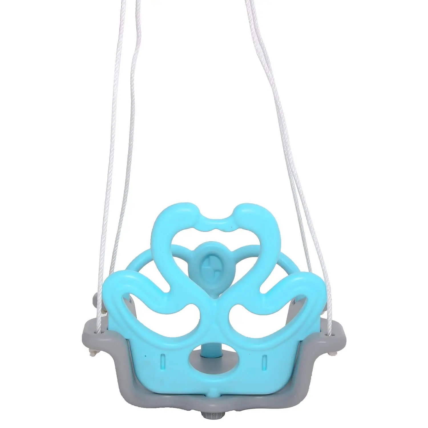 Baby Swing, Hanging Swing for Kids | Age Group 2 + Years (Blue, Silver). 25kg weight capacity
 photo 2