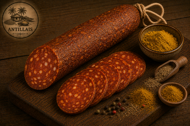 Saucisson sec antillais