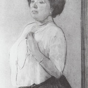 Портрет Н П Ламановой 1911