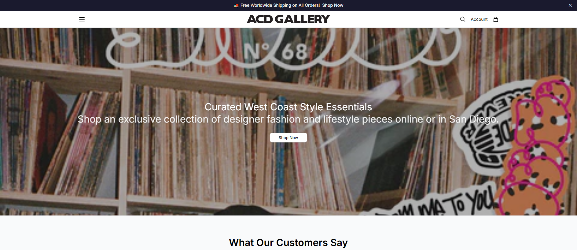 Stored capture of acdgallerymode.shop
