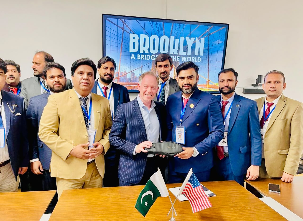 Shoe Mart Phalia at the Pakistan-USA Trade & Business Delegation in Brooklyn, New York