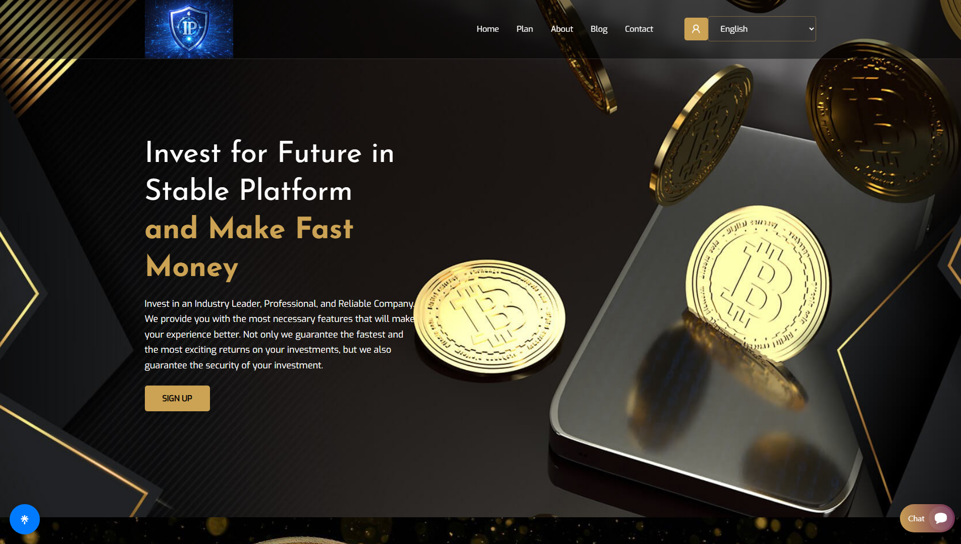 Forensic screenshot of premiumcoinvest.com showing the phishing page layout