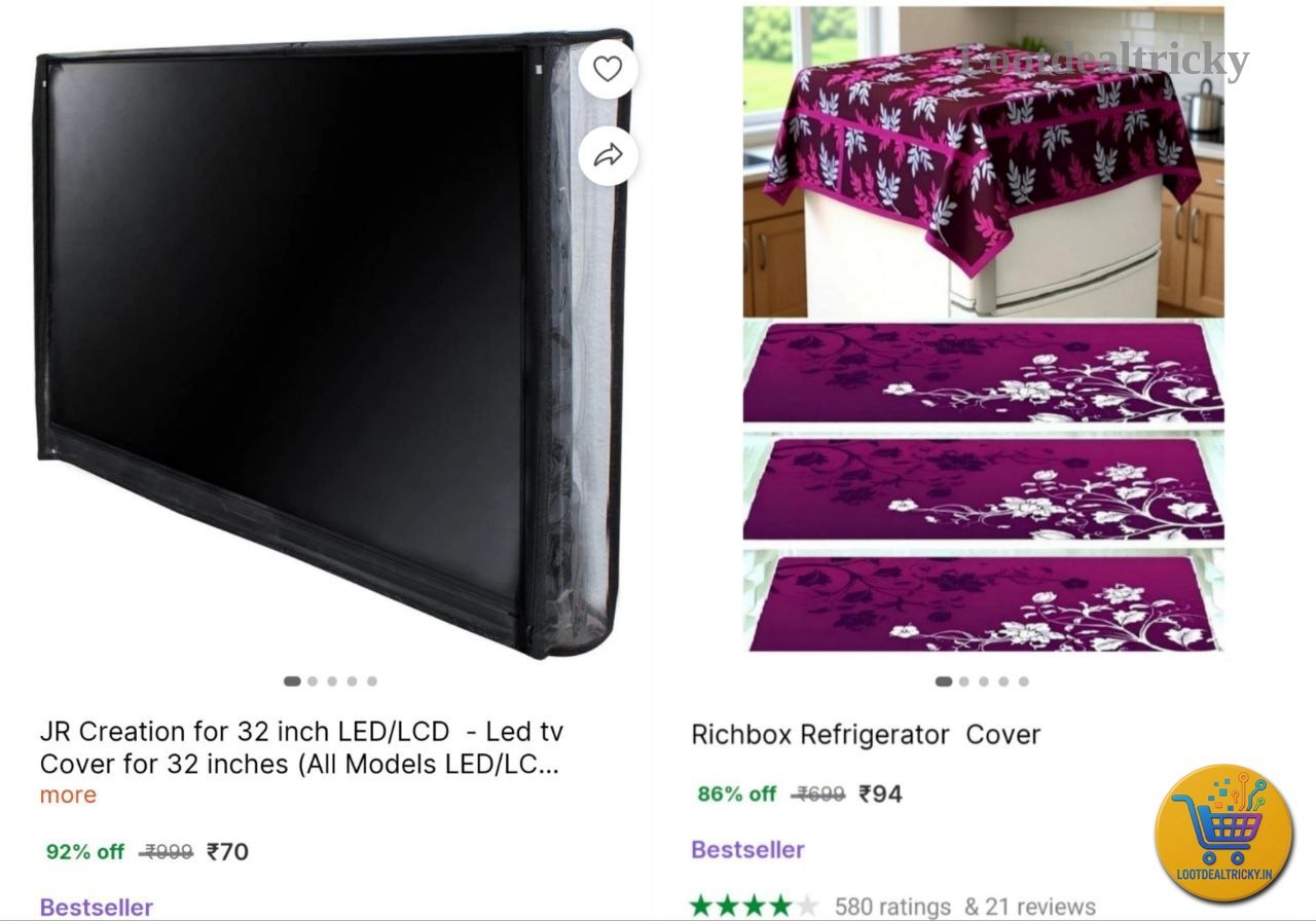 Tv Refrigerator Cover – Just ₹70 | Huge Savings Offer