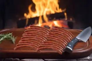Lams-merguezworstjes - Barbecue Lamsvlees - Barbecuevlees van de boer thuisbezorgd - Vleeskopenbijdeboer.nl