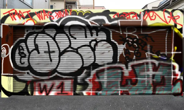 Graffiti artwork by DECAY