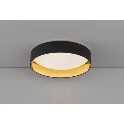 Plafonnier LED Sete 33 W – Noir et doré