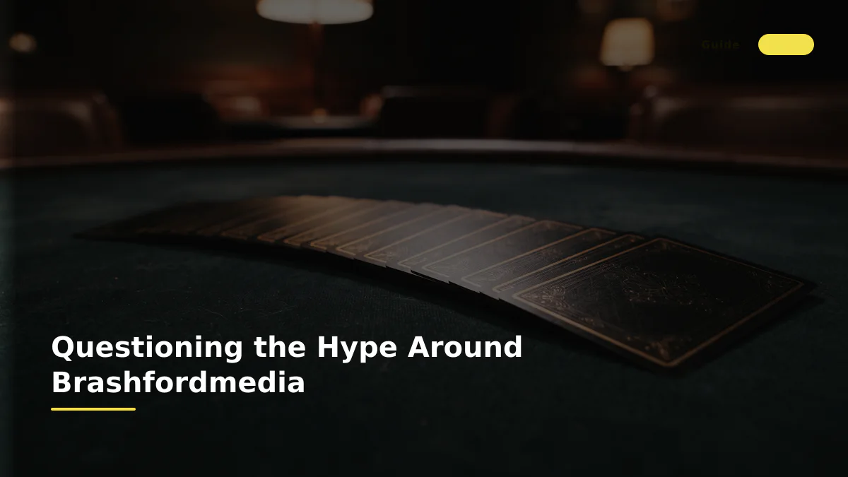 Questioning the Hype Around Brashfordmedia