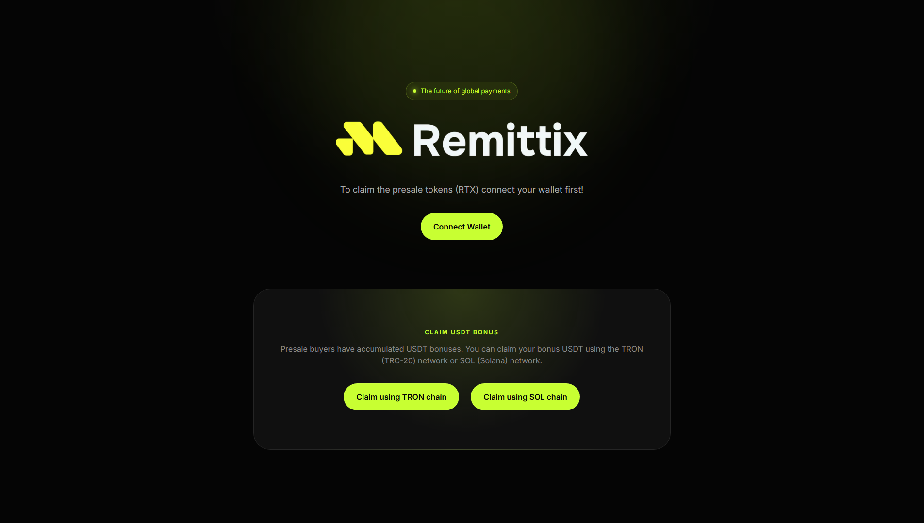 Stored capture of remittixportal.com