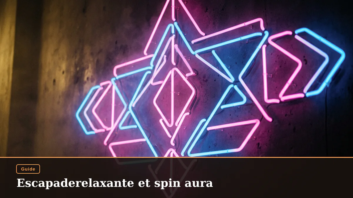 Escapaderelaxante et spin aura