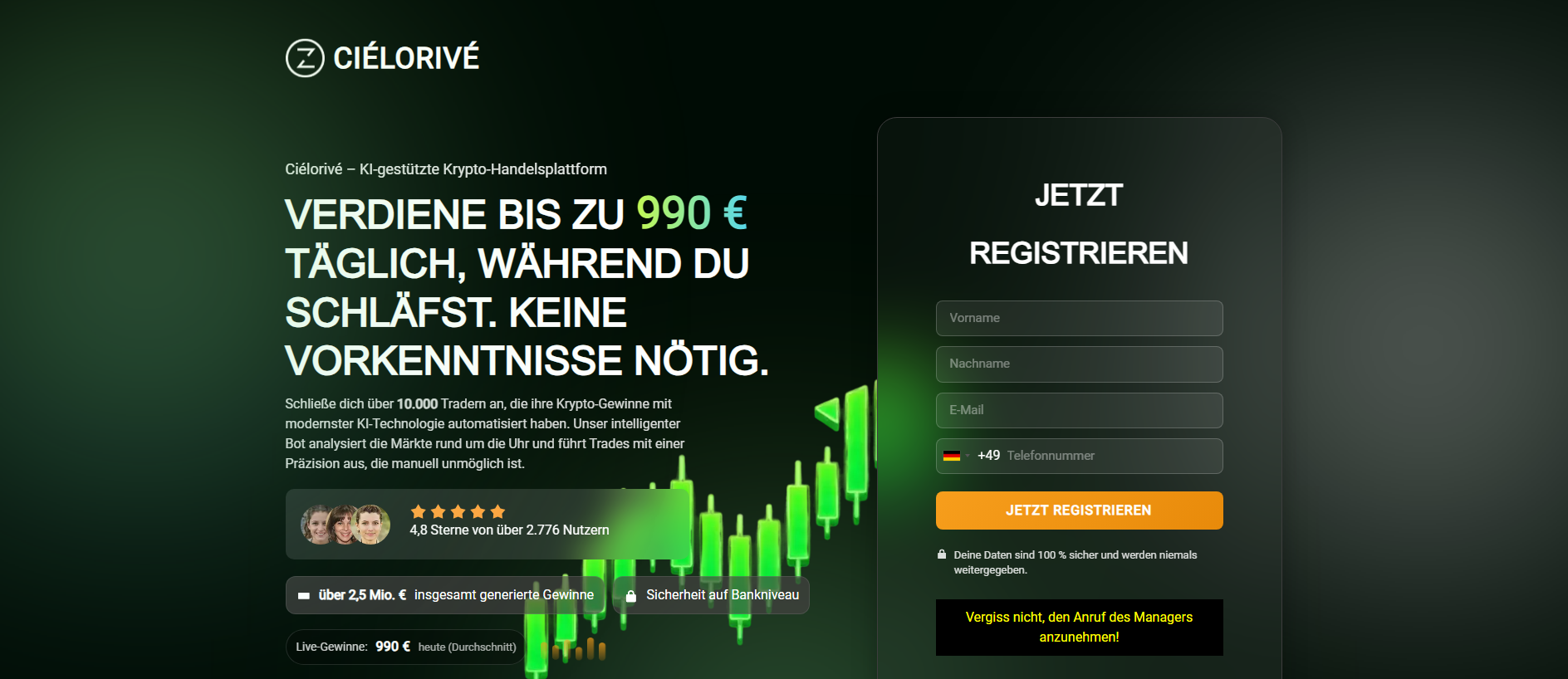 Сохранённый снимок cielorive.net