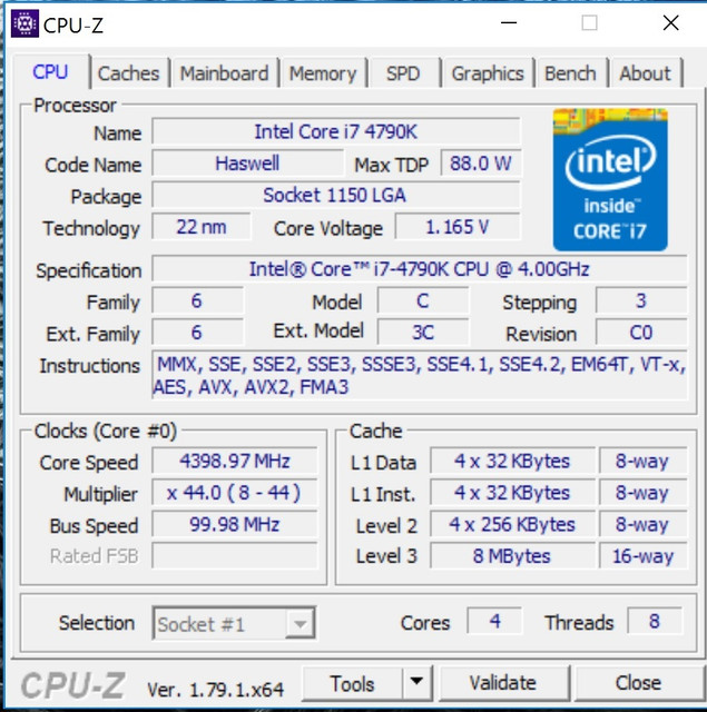 CPU Z1