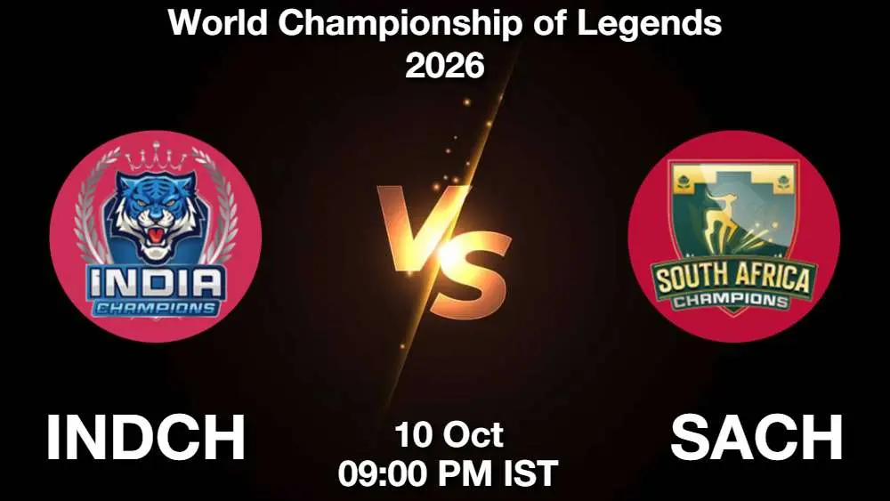 INDCH vs SACH