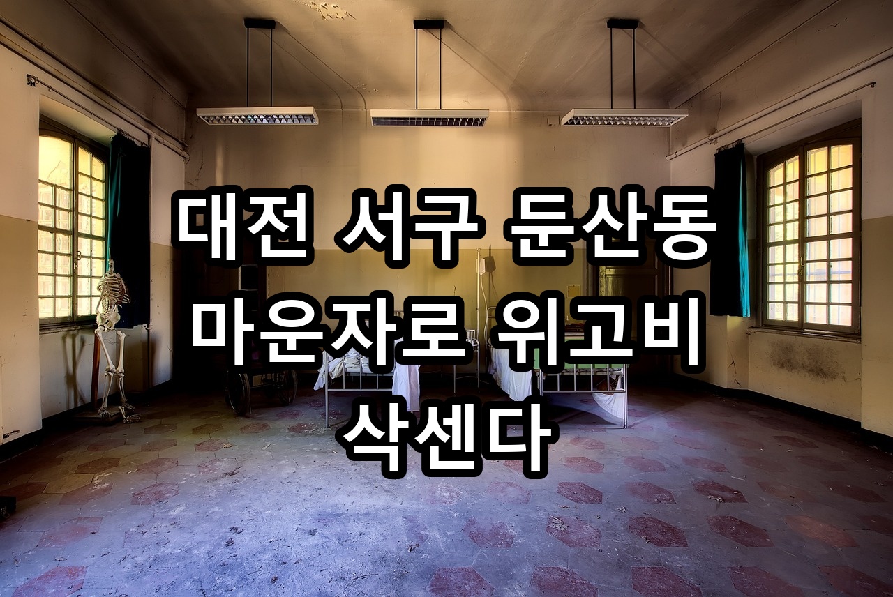 대전 서구 둔산동 마운자로 위고비 삭센다 안내