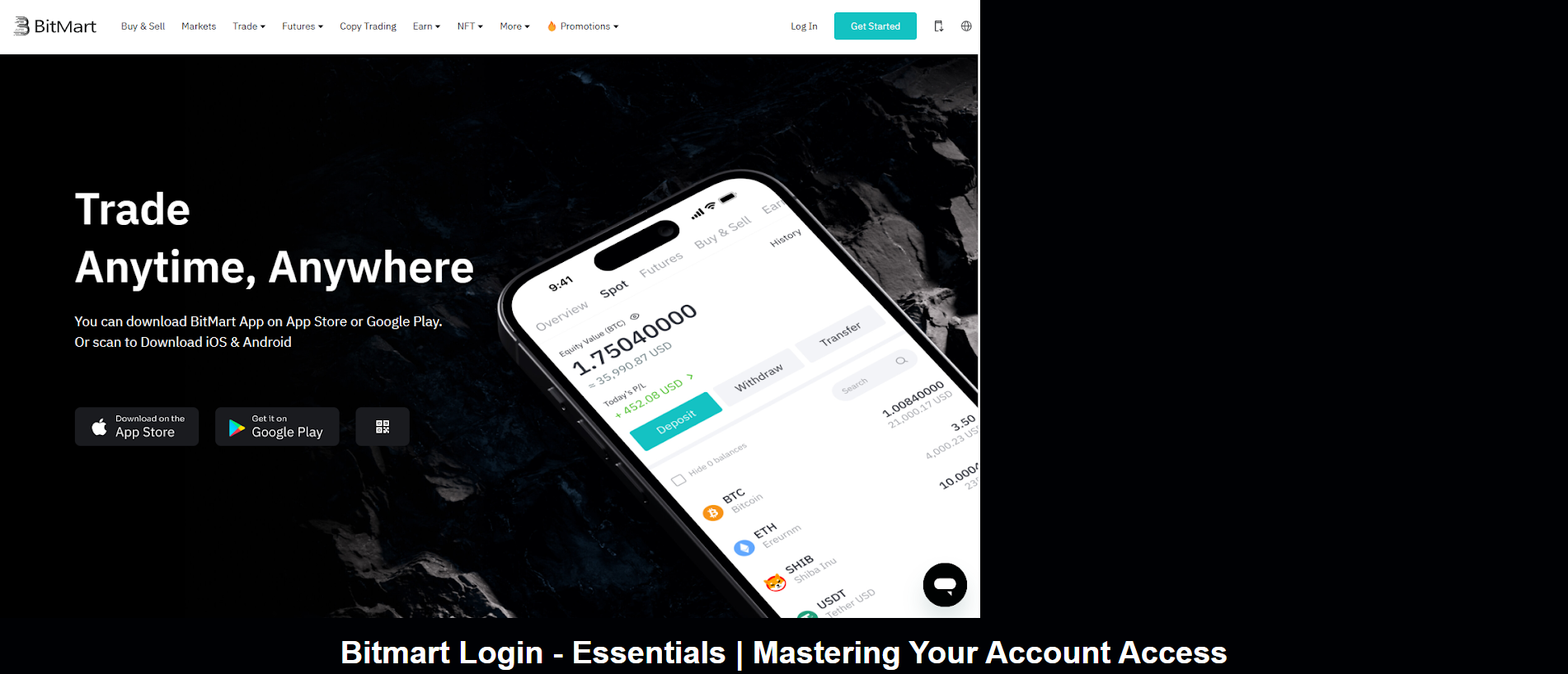 Stored capture of bitmartloginut.webflow.io