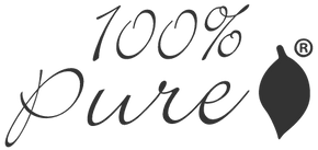 100% PURE logo