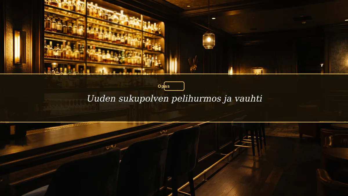Uuden sukupolven pelihurmos ja vauhti