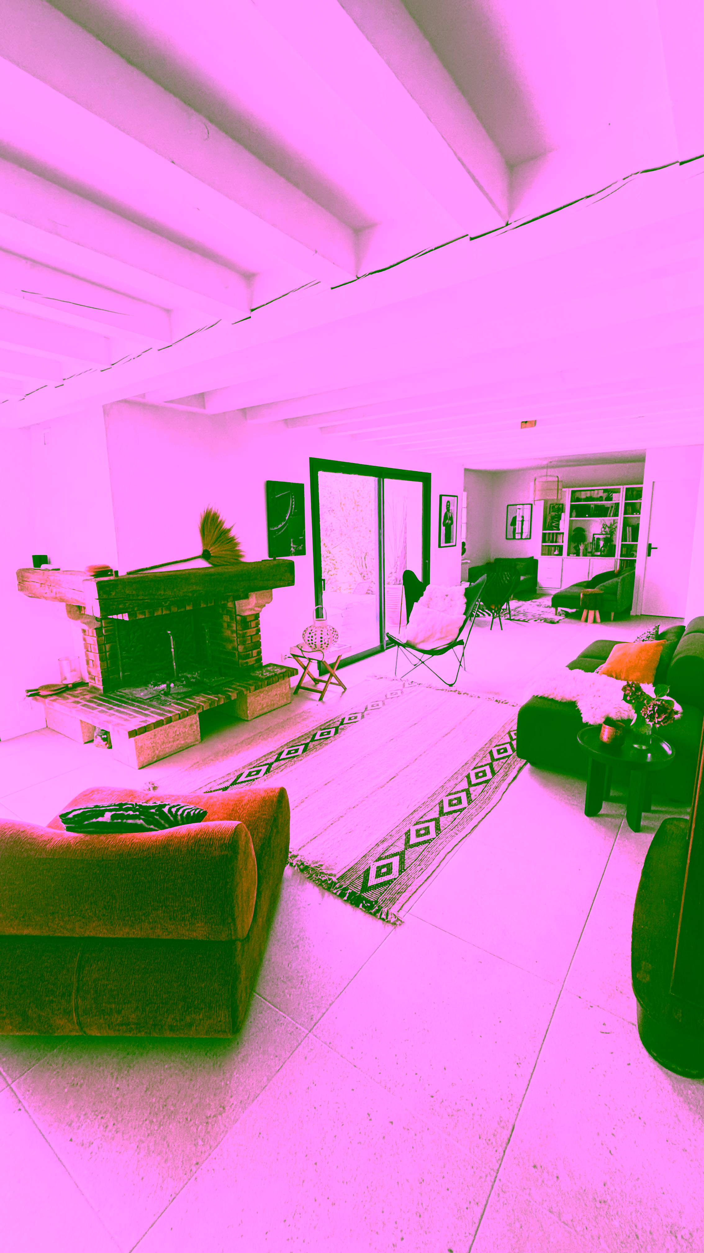 Salon chaleureux