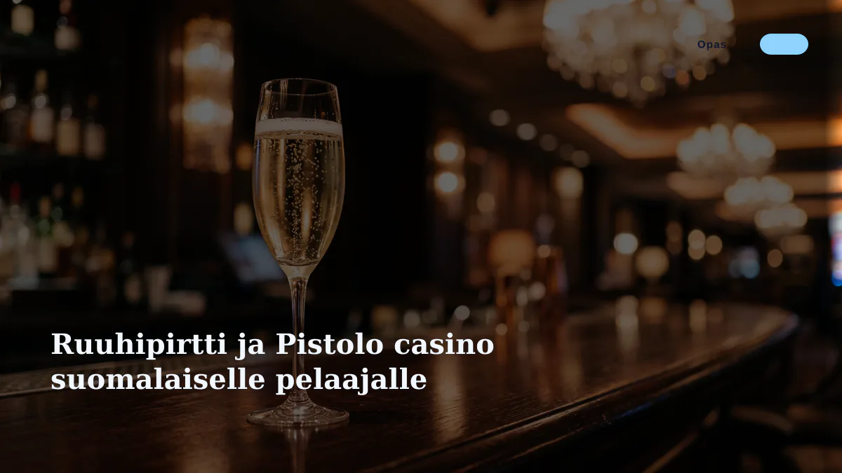 Ruuhipirtti ja Pistolo casino suomalaiselle pelaajalle