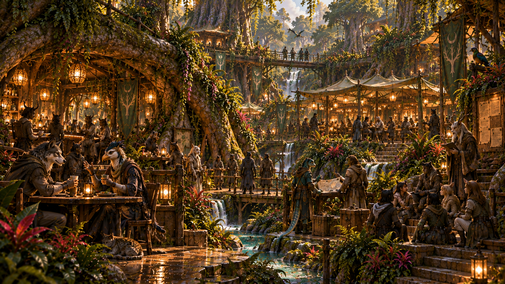Daily life in Council Hollow