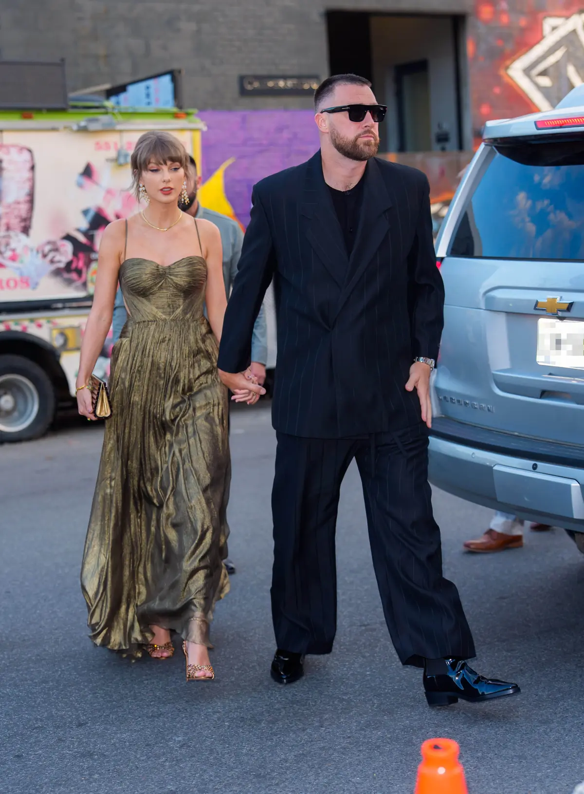 Taylor Swift Throws a Twist on the Boyfriend Blazer