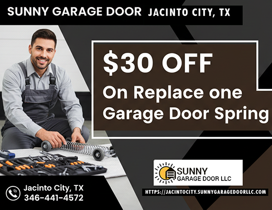 Sunny Garage Door Jacinto City TX