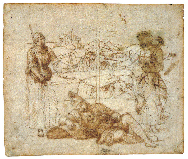 Cartoon-for-An-Allegory-Raphael