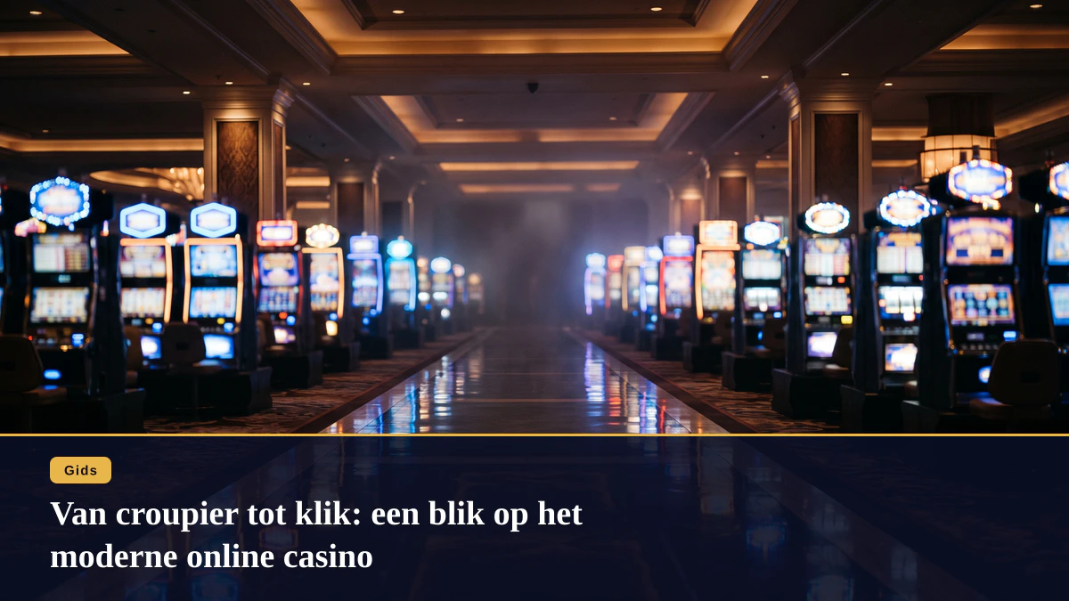 Van croupier tot klik: een blik op het moderne online casino