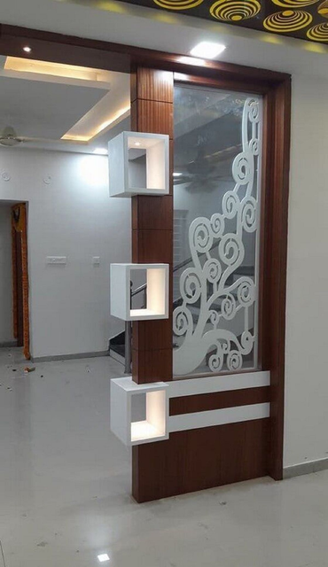Acoustic glass partition interior design by Dream House